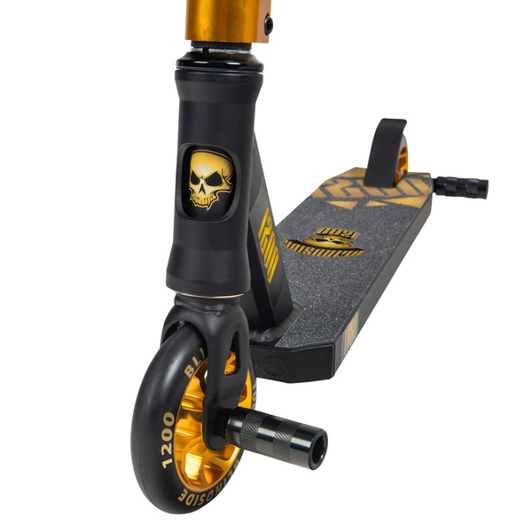 Blindside Stunt Scooter 1200 Kinderroller schwarz/gold Smyths Toys