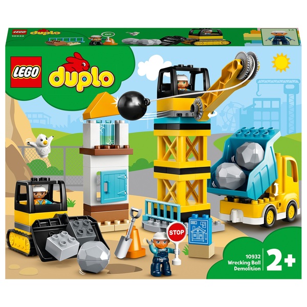 LEGO DUPLO 10932 Baustelle mit Abrissbirne | Smyths Toys LEGO DUPLO 10932 Baustelle mit Abrissbirne | Smyths Toys