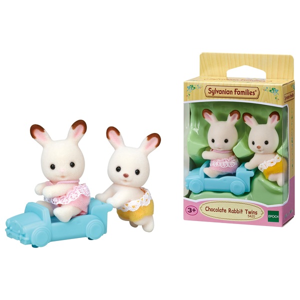 Sylvanian Familes Schokoladenhasen Zwillinge | Smyths Toys Sylvanian Families® Schokoladenhasen Zwillinge mit