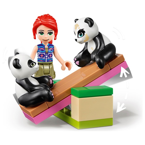 lego friends panda rescue