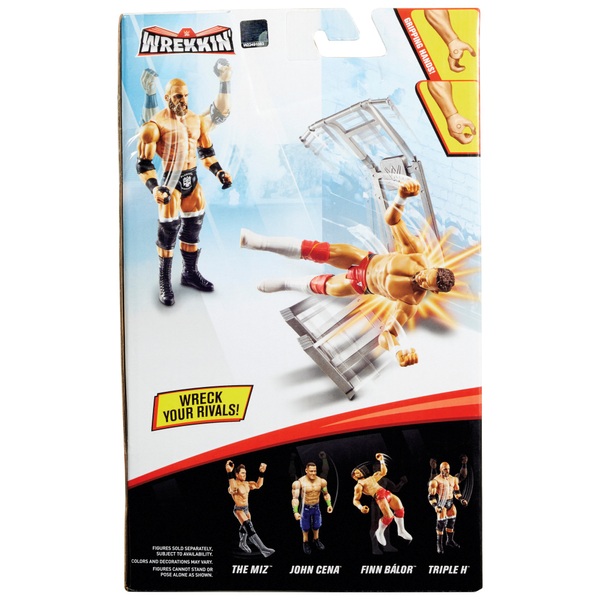 WWE Wrekkin Tri Actionfigur Smyths Toys Superstores