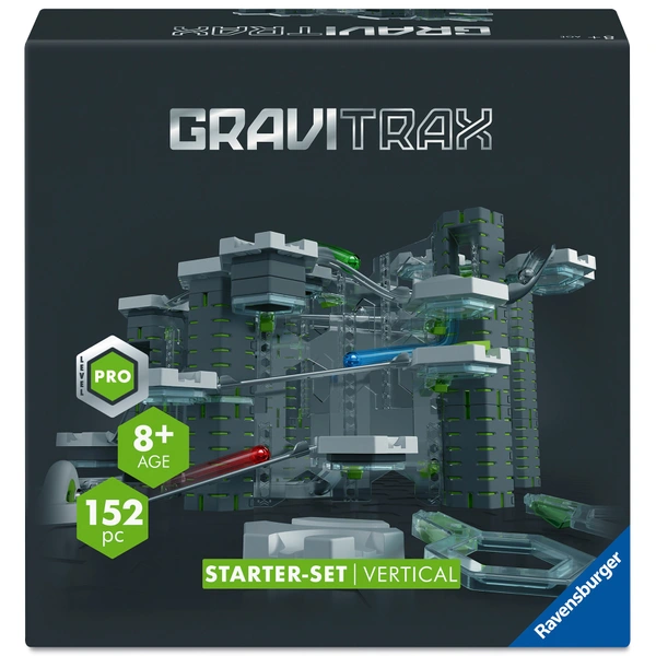 GraviTrax Pro Starter Set Drop'N'Roll – 184 Pièces, Circuit De Billes Créatif Dès 8 Ans