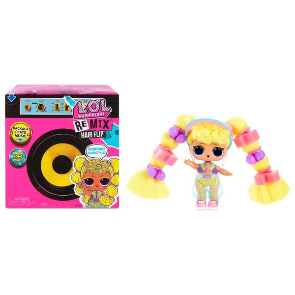 566977E7C Remix Haar Flip Puppen 15 Überraschungen Spielzeug L.O.L Surprise 