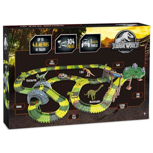 Jurassic World Dinosaurier Rennbahn-Set | Smyths Toys Deutschland