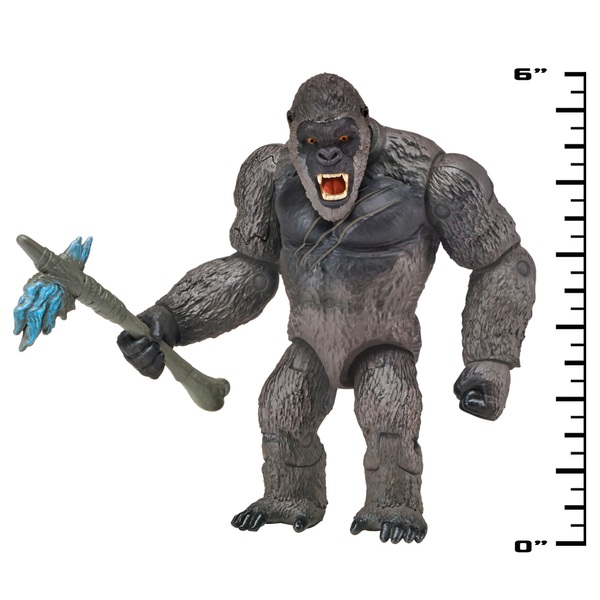 Monsterverse Godzilla vs Kong King Kong mit Axt ca. 15 cm Smyths Toys