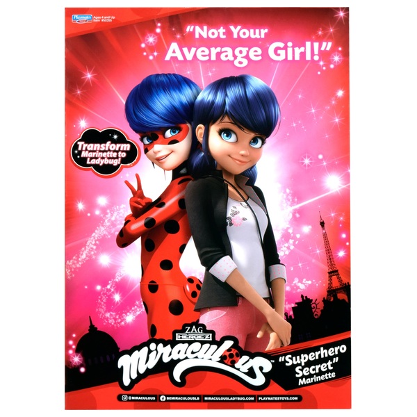 Miraculous Puppe Ladybug Marinette 26 cm mit 2er Set Kleidung | Smyths