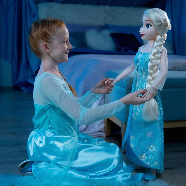 Die Eiskönigin 2 Elsa Puppe 80 cm | Smyths Toys Superstores
