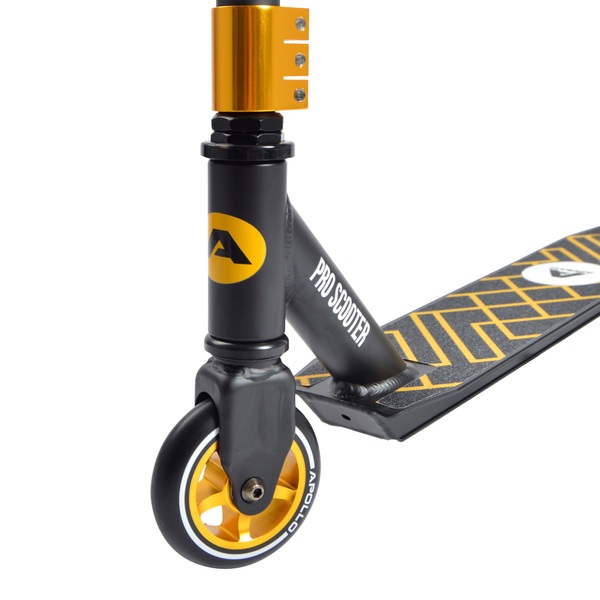 Apollo Stunt Scooter Genius Pro Gold Smyths Toys Superstores