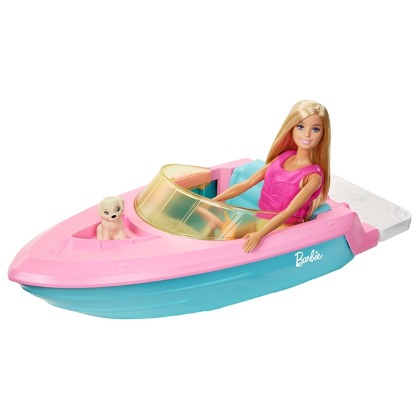 Barbie Boot mit Puppe | Smyths Toys Superstores