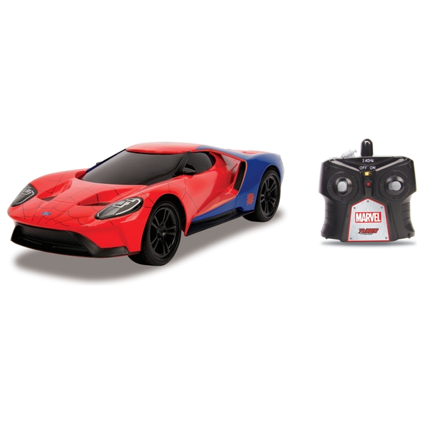 DICKIE TOYS Ferngesteuertes Auto, RC Marvel Spider-Man 2017 Ford GT