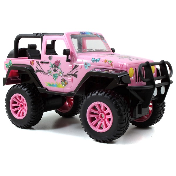Ferngesteuertes Auto Girlmazing Jeep Wrangler RC Fahrzeug pink Smyths Toys Deutschland