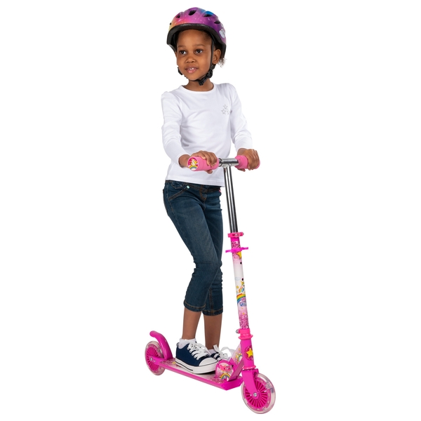 My Magical Unicorn Scooter Einhorn Kinderroller mit LED Rädern pink |  Smyths Toys Deutschland