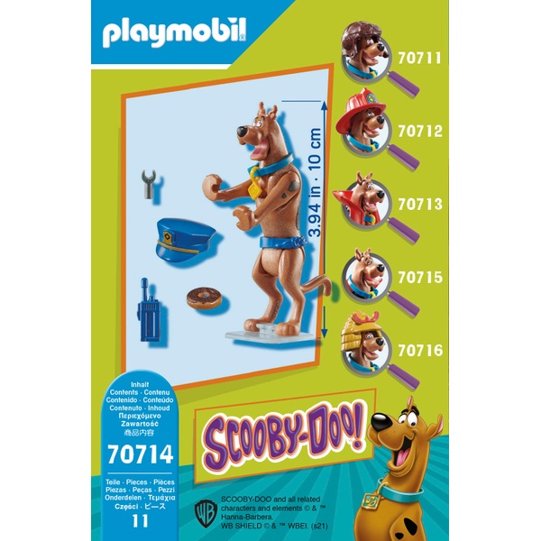 PLAYMOBIL SCOOBYDOO! 70714 Sammelfigur Polizist Smyths Toys Deutschland