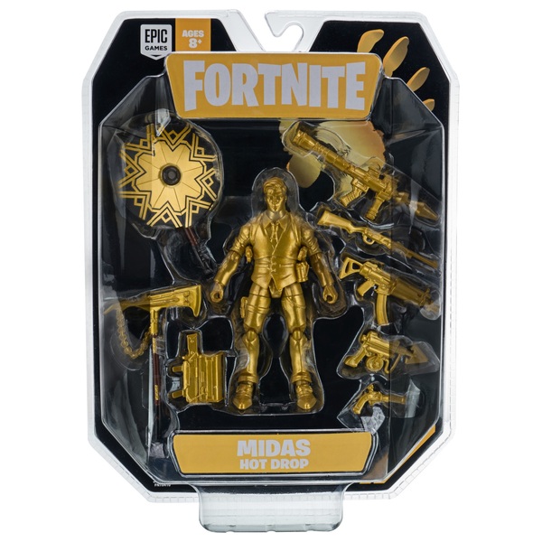 Fortnite Hot Drop Midas Gold Actionfigur Smyths Toys Deutschland