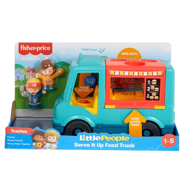 FisherPrice Little People Burger Truck Smyths Toys Deutschland