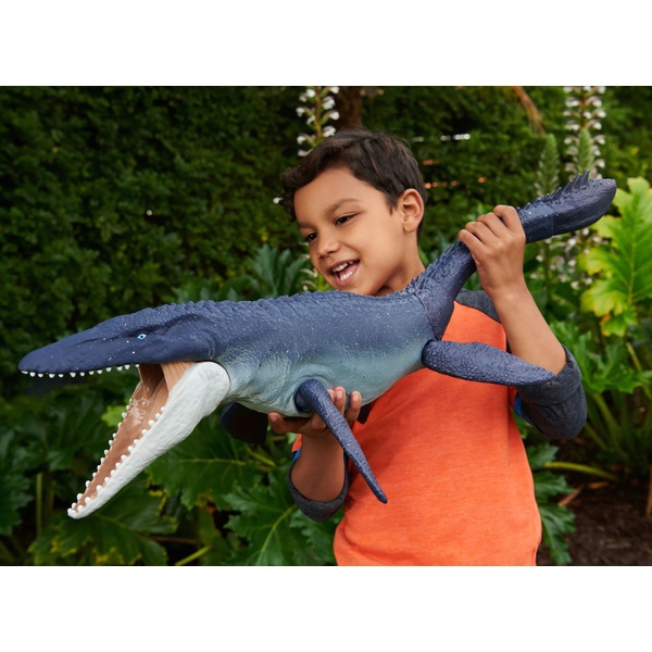 Jurassic World Mosasaurus Figur - Riesen Dinosaurier Spielzeug Ab 3 Jahren