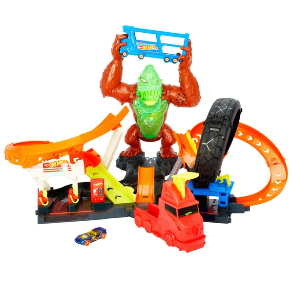 Hot Wheels City Bahn Toxic Gorilla Slam Smyths Toys Deutschland