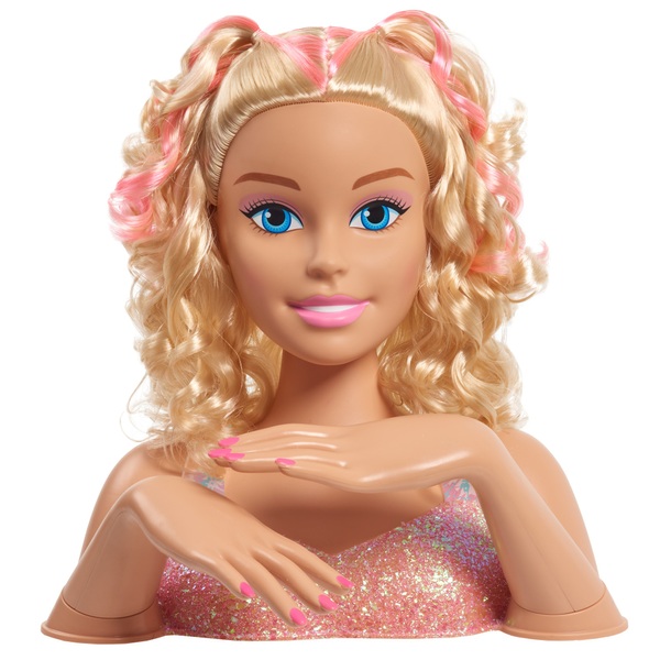 Produktbild von Barbie Frisierkopf BAR17000 - Magischer Styling-Kopf Mit Zubehör