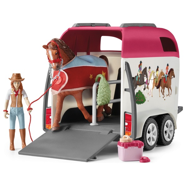 Schleich Horse Club Set 42535: Abenteuer Mit Auto Und Pferdeanhänger ...