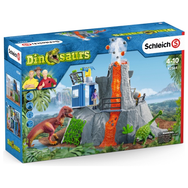 Schleich® 42564 Dinosaurs Große Vulkan-Expedition 