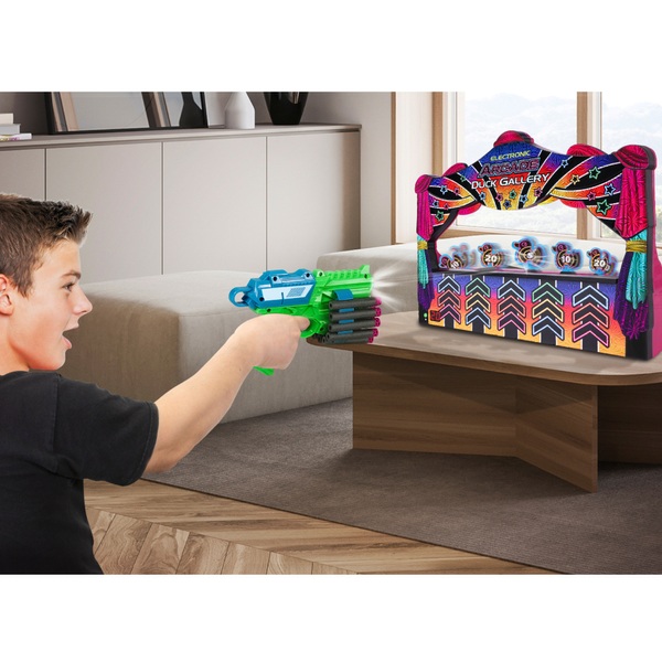 Electronic Arcade Mini Schießbude mit Entchen und Soundfunktion