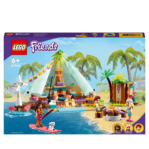 Toy for Girls and Boys 6+ Years Old Toy for Kids 8+ Years Old 2022 Summer Series & 41700 Friends Beach Glamping Camping Nature Set LEGO 41703 Friends Friendship Tree House Set