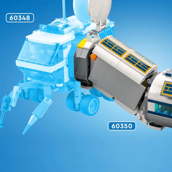 LEGO City Set 60350 Mond-Forschungsbasis als Weltraum-Spielzeug ...
