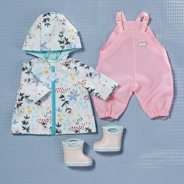 Baby Annabell 700808 Deluxe regenplezier, kleurrijk Baby Annabell 700808 Deluxe regenplezier, kleurrijk