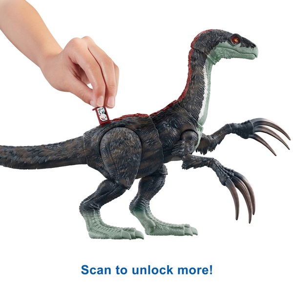 Jurassic World Dominion Therizinosaurus Dinosaurier Spielzeug Figur 34 Cm Smyths Toys Deutschland 