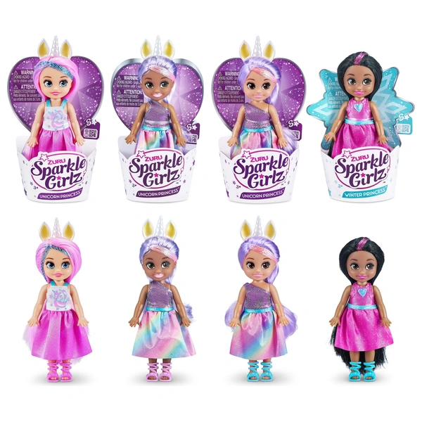 Sparkle Girlz - Poupée Princesse 11 cm - Modèle Aléatoire