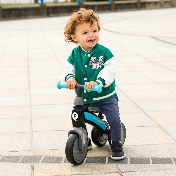 QPlay Laufrad Sweetie Balance Bike blau/schwarz Smyths Toys Deutschland