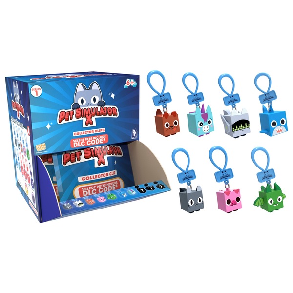 Pet Simulator X Collector Clips sortiert Smyths Toys Deutschland