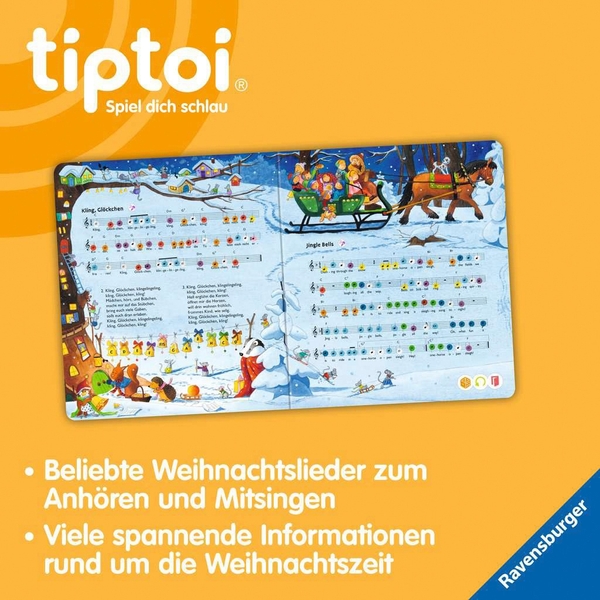 Tiptoi Buch: Meine Schönsten Weihnachtslieder | Smyths Toys Deutschland