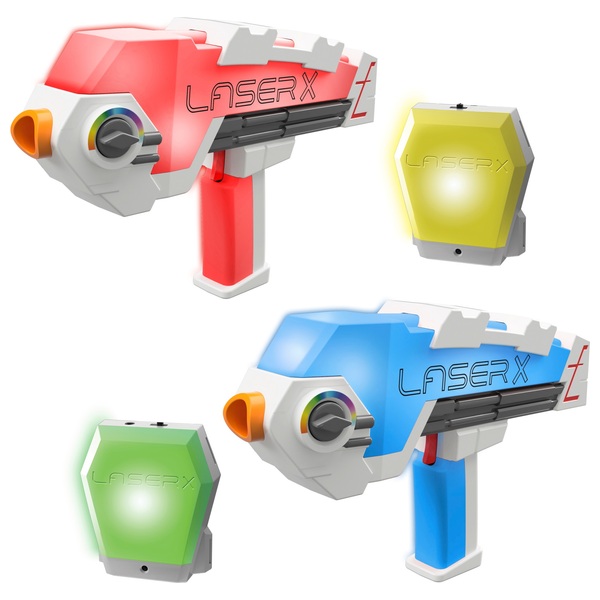 Brust Revolution Set 2er Toys Blaster mit X Laser Smyths Deutschland LaserTag | Receiver