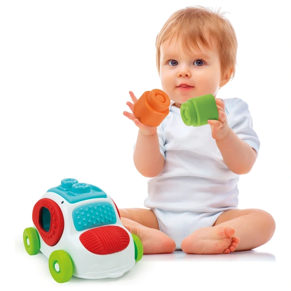 Clementoni Soft Clemmy - Touch And Play Sensory Steamroller
