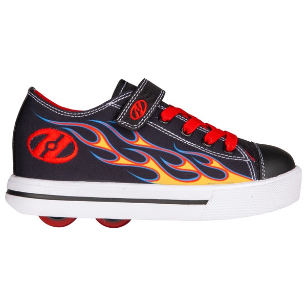 Heelys Schuhe Snazzy X2 mit Rollen Red Flame Gr. 34 schwarz Smyths