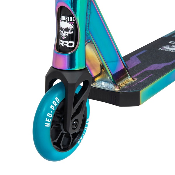 Blindside Stunt Scooter NEO PRO Kinderroller neon/chrom Smyths Toys