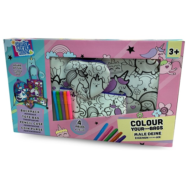 Colour Your Own Bags Einhorn Smyths Toys Deutschland