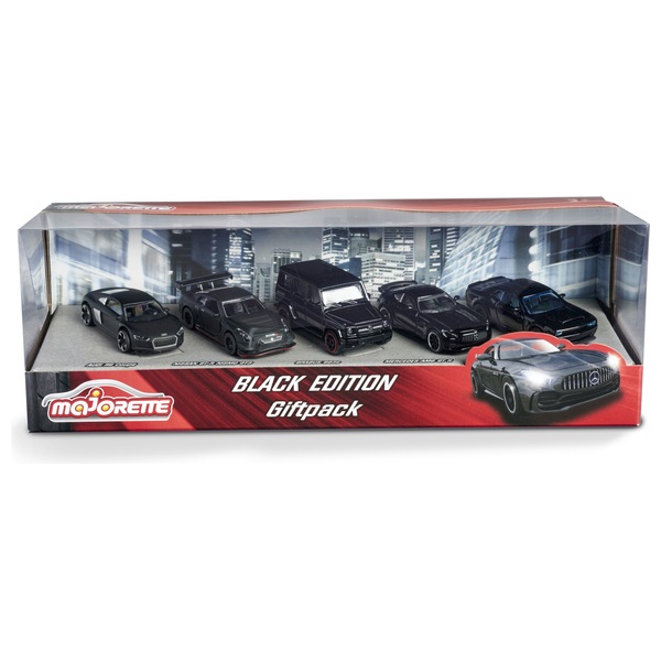 Majorette Black Edition Geschenkset 5er Pack Modellautos | Smyths Toys