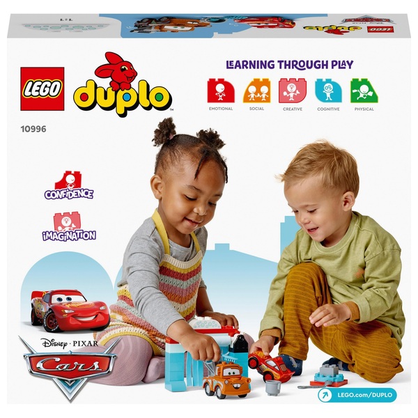 LEGO DUPLO 10996 Lightning McQueen und Mater in der Waschanlage ...