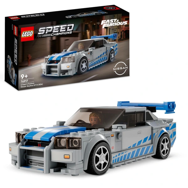 LEGO Speed Champions 76917 2 Fast 2 Furious Nissan Skyline GT-R