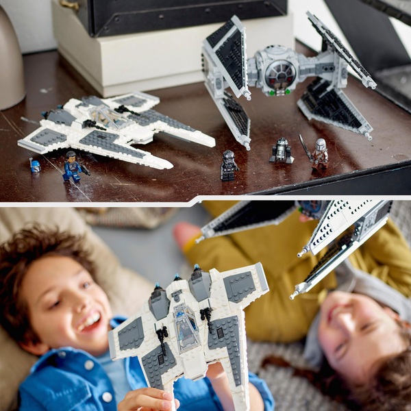 Lego Star Wars Mandalorianischer Fang Fighter Vs Tie Interceptor Smyths Toys Deutschland