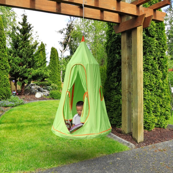 Nestschaukel mit Zelt zum Aufhängen Indoor und Outdoor | Smyths Toys  Österreich
