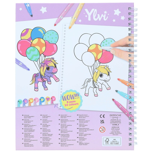 Ylvi Malbuch mit StifteSet Smyths Toys Deutschland