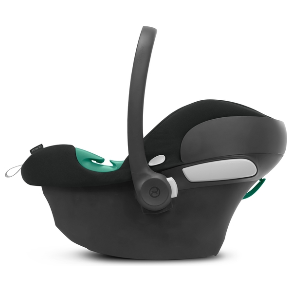 CYBEX Babyschale Aton B2 iSize Kindersitz mit Isofix Base Volcano Black schwarz Smyths Toys