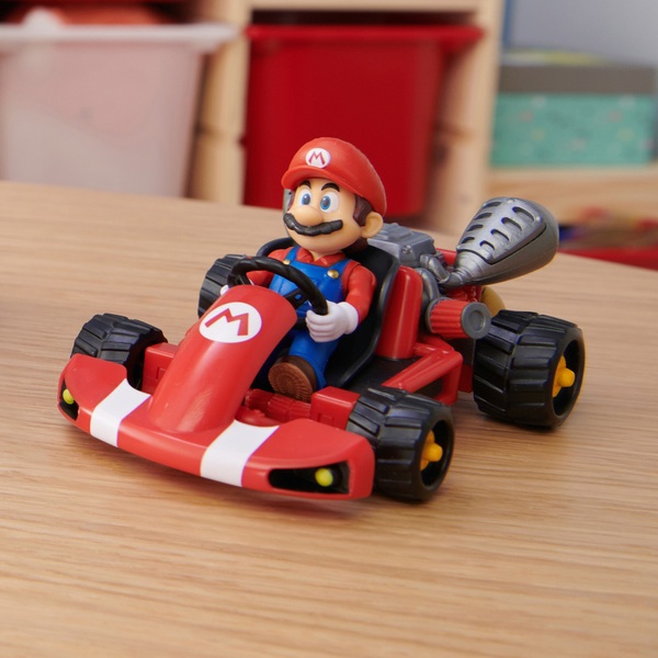 Nintendo Super Mario Movie Kart Racer Mit Mario Figur Smyths Toys Deutschland 9084