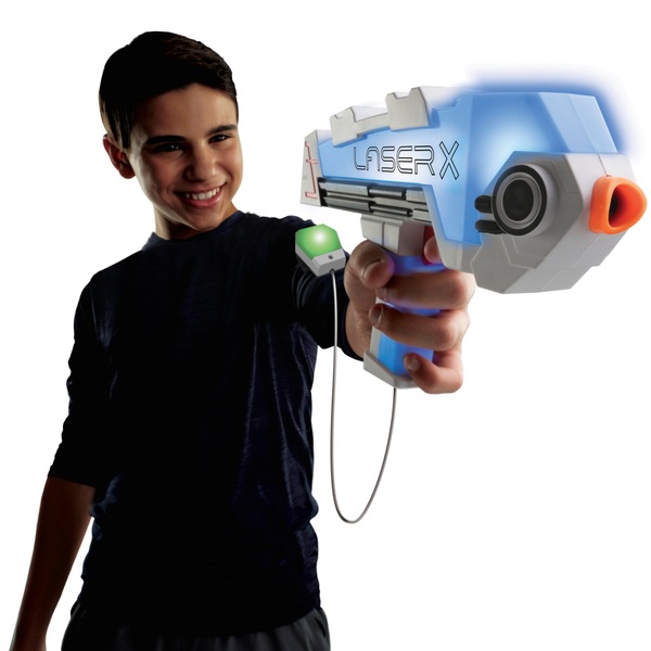 Laser X Evolution Sport LaserTag 2er Blaster Set mit Arm Receiver Smyths Toys Deutschland