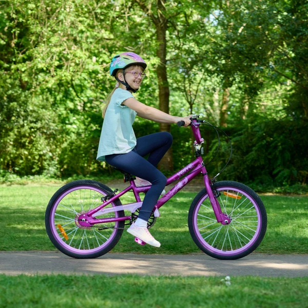 20 Zoll Kinderfahrrad Verve 2 Cool lila | Smyths Toys Deutschland
