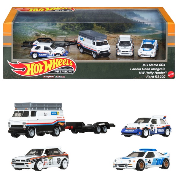 Hot Wheels Premium Rally Legend Sammler Kollektion 4er Pack Smyths Toys Deutschland