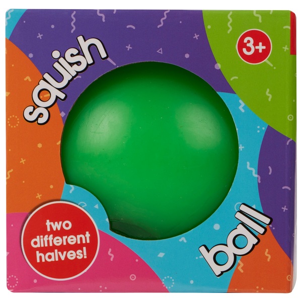 Toy Mania Quetschball mit 2 Texturen sensorischer Anti-Stress-Ball